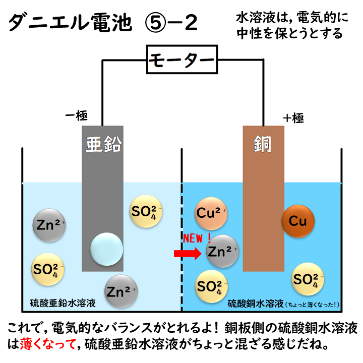 ダニエル電池のしくみ7